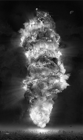 Yang Yongliang, "Untitled 3"