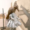 Lynn Criswell Sculpture "A Statement or A Question"
