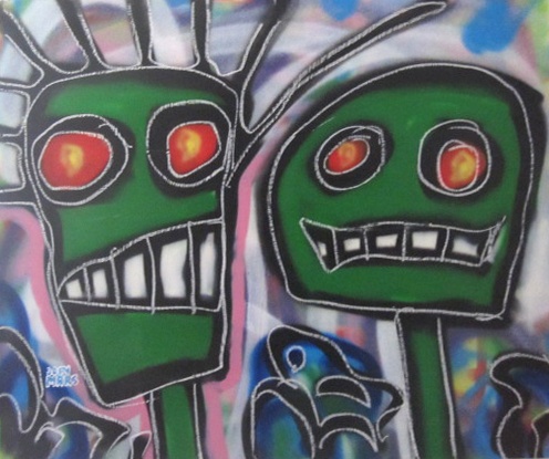 "Mushroom Brothers" by Joey Mars