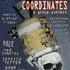 Poster for the COORDINATES exhibit at Helltown Workshop designed by Joey Mars.  Image by Dave Tree.