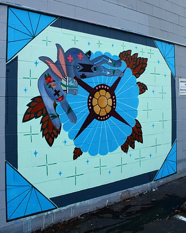 "Ember's Bluff" Mural