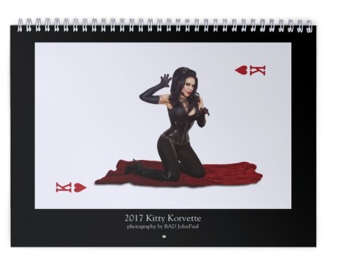 2017 KITTY KORVETTE Calendar