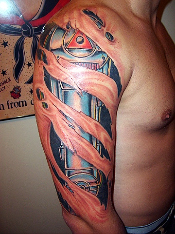 robotic arm tattoo robotic arm tattoo