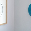101009 (blue sheeting) / 1.516.520.509 (paper, colored pencil, charcoal, graphite) - correspondence