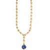18" FRAMED LAPIS Y-NECKLACE