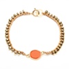 CARNELIAN DONUTS BRACELET