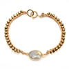 7" LABRADORITE DONUTS BRACELET