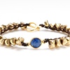 7" LAPIS CHUNKS BRACELET