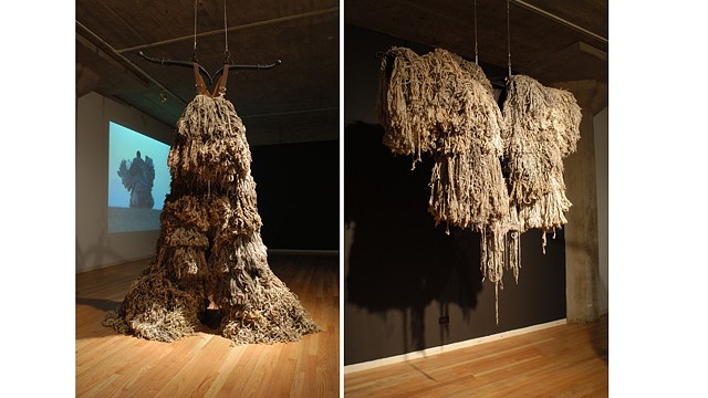 Mop Overalls, Mop Coat, Cropdusters Video Installation