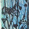 Blue & Green Pods & Grasses