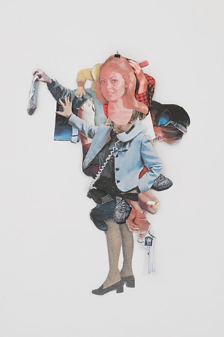 Untitled (Hanging Collage) 1