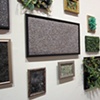 "Landscape Studies" installed at "The Ground Beneath My Feet" solo show at Eastern Michigan University, April 2011