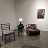 "The Ground Beneath My Feet" solo show at Eastern Michigan University, April 2011