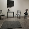 "The Ground Beneath My Feet" solo show at Eastern Michigan University, April 2011