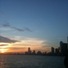The New York sky line from the Hudson