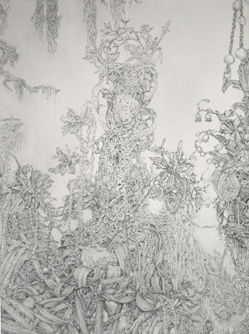 Shrine Drawing (Detail)