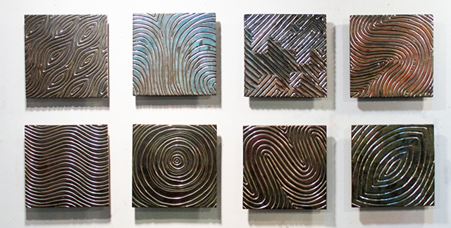 SOLD Sympathies II - 8 12"x12" Tiles