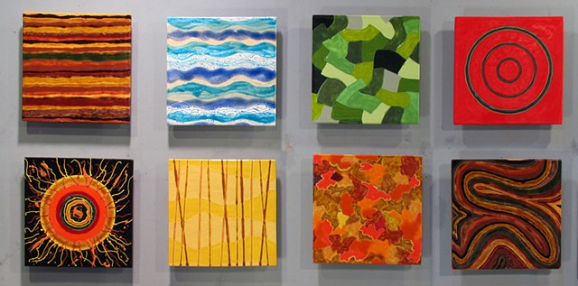 SOLD - Calendar, 8 12x12 Tiles