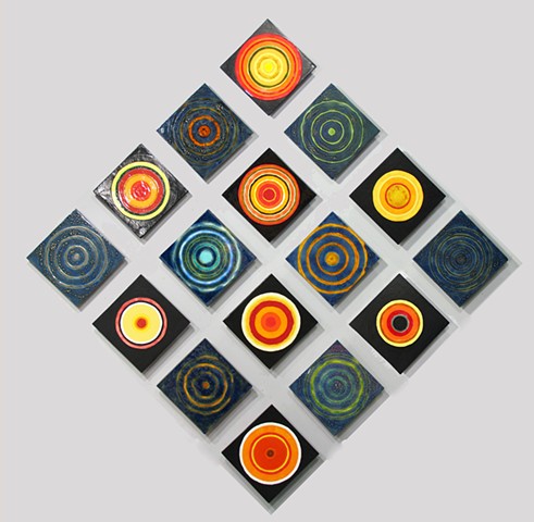 Original ceramic tile mural by Jason Messinger