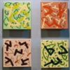 SOLD Four Incantations -4 8"x8" Tiles