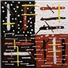 SOLD Hopscotch, 8"x8" tile