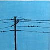 SOLD - Birds On A Wire II