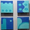 Greece - 4 8"x8" tiles