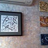 Tiles and Ink Drawing