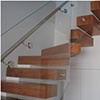 Teak Floating Staircase 