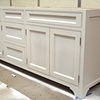 Painted Vanity With Inset Doors