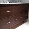 Contemporary Wenge Wood Vanity 