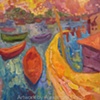 "Boats at Sunda Kelapa"
