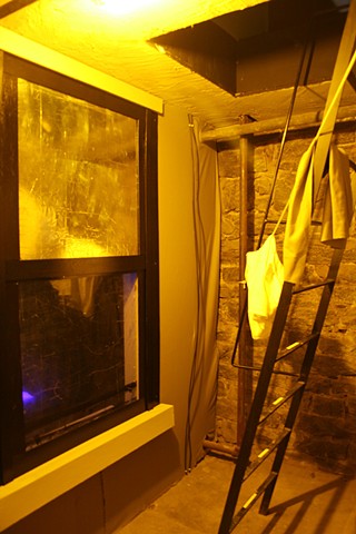 A DARK HOLE (detail of entry)