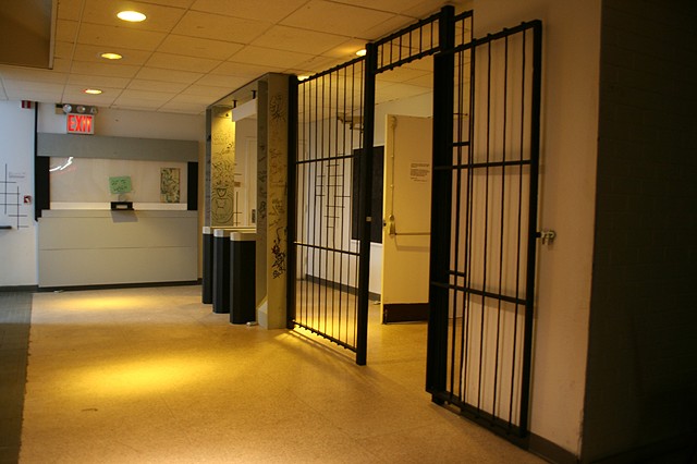 THE TRANSFER (installation view at Bronx Museum of the Arts)