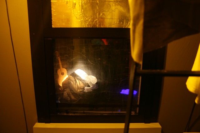 A DARK HOLE (detail of window)