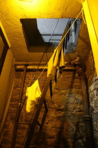 A DARK HOLE (detail of interior)