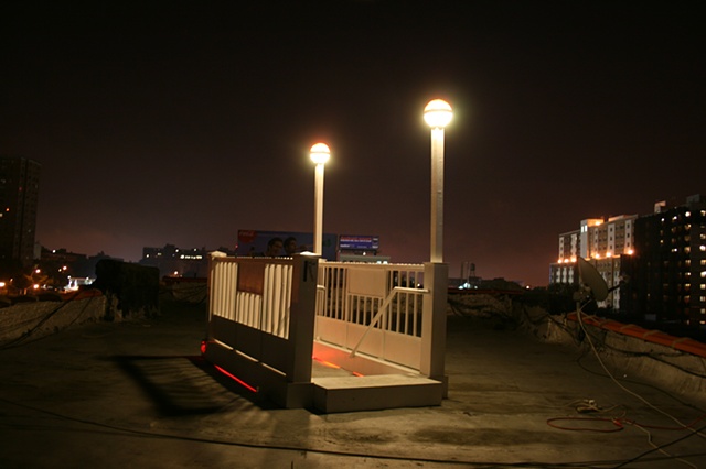 A FLICKER OF HOPE (rooftop installation)
