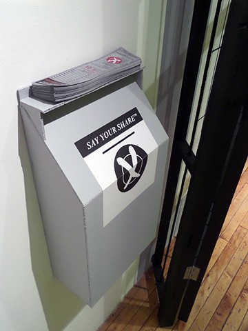 THE TRANSFER (detail of transfer box)