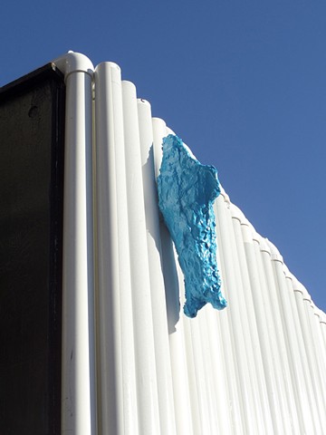 AQUA HUNG (detail of Alewife Herring by Rebecka Vividor)