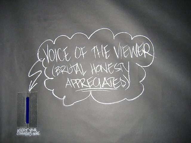 VISTA DEL CIELO (detail of "Crit Slit")