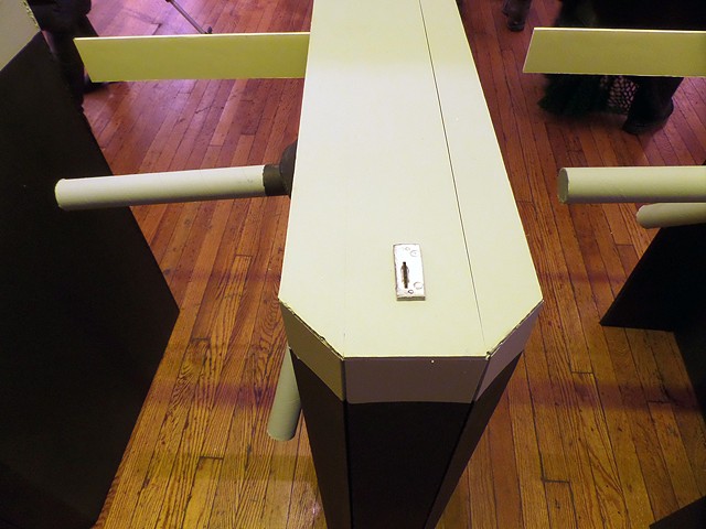 THE TRANSFER (detail of turnstyle)