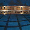 pool at night