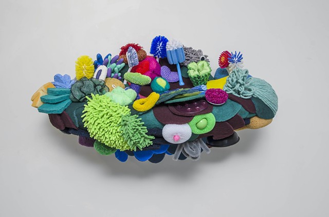 Environmental art, cleaning the oceans, saving coral reefs.