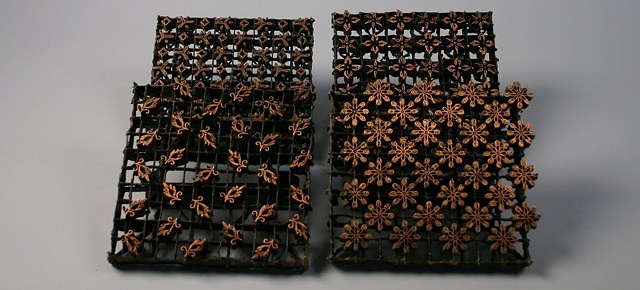 Batik Stamps antique - copper