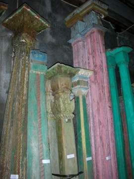 Hand carved and painted with such fun colors!
