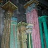 Hand carved and painted with such fun colors!