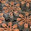 Batik stamp flower