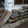 Rice hullers- make beautiful tables