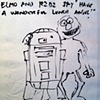 Elmo and R2D2
