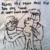 Elmo Family Napkin